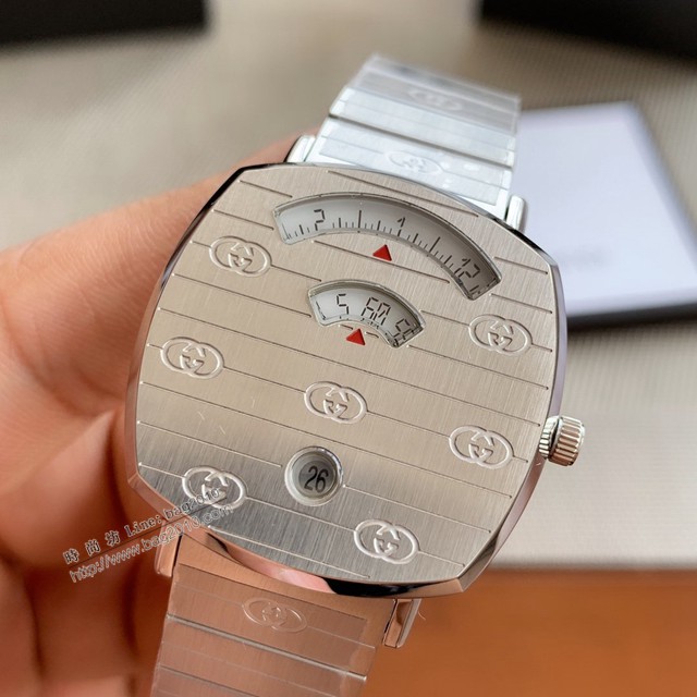 古馳鋼帶手錶 Gucci新款中性石英腕表  gjs2149